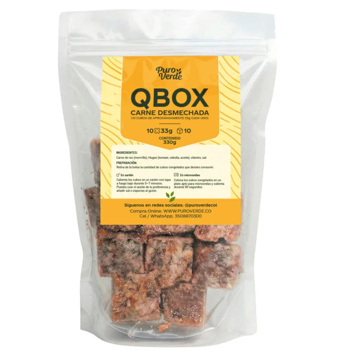 Combo 2 Qbox carne + 2 Qbox pollo