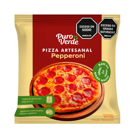 Pizza Pepperoni en Masa Madre