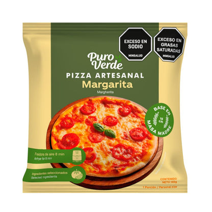Pizza Margarita en Masa Madre