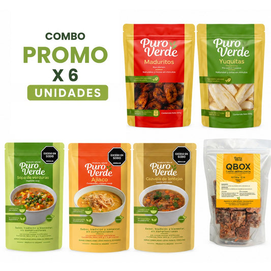 Combo x 6 productos