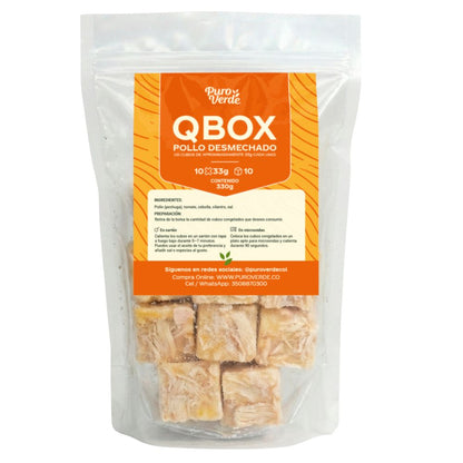 QBOX de Pollo desmechado